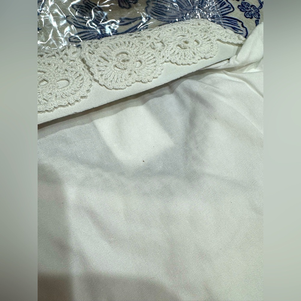 Lillian Vernon vintage White Detachable Lace Collar dicky NIP - Picture 12 of 12